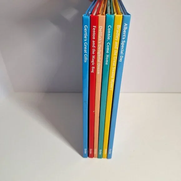 6 AlphaPets Book Lot A, B, C, D, F, G Grolier Vintage Hardcover Alphabet Books - Picture 7 of 12